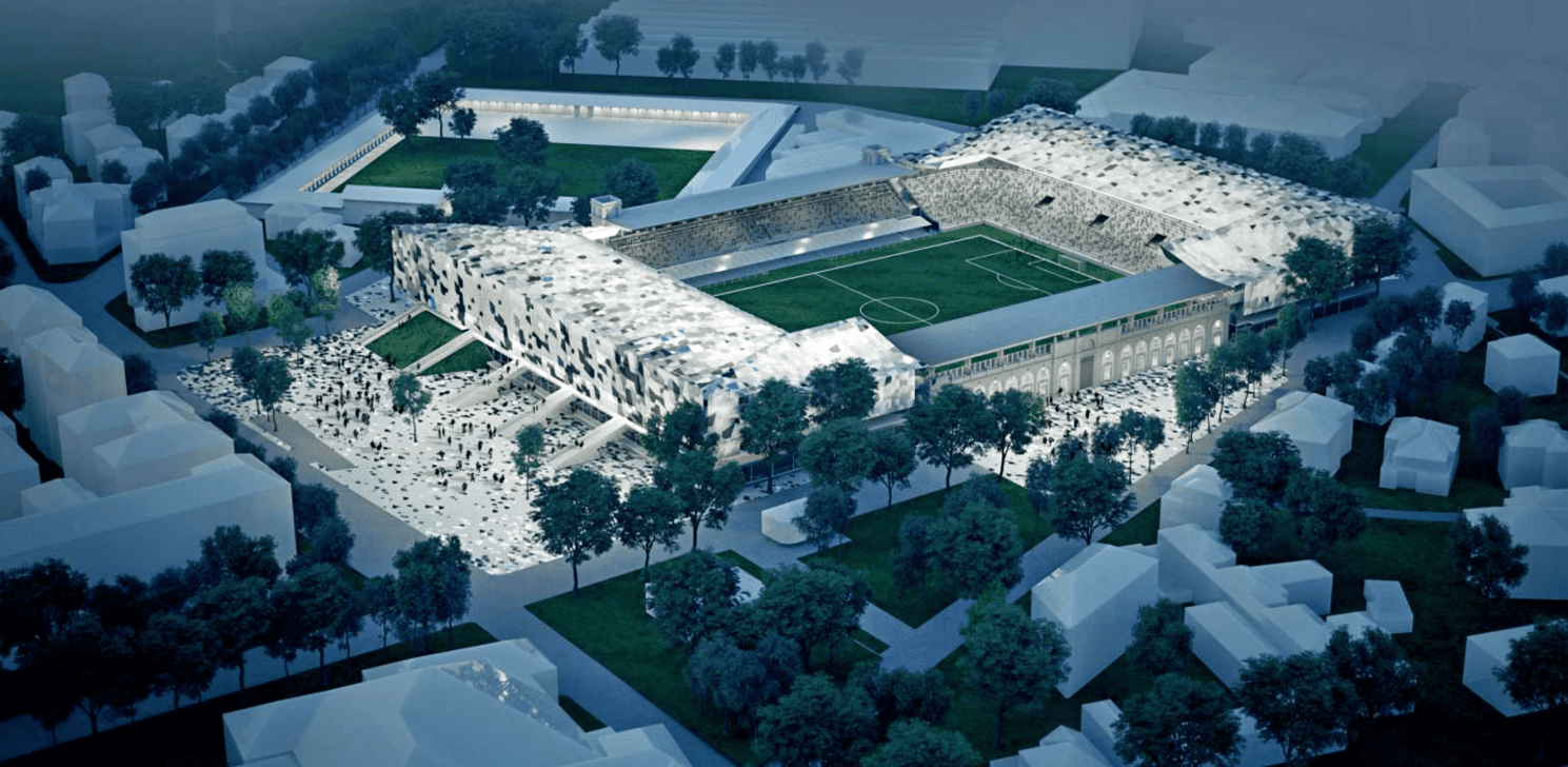 De8 Architetti Progetto Per Il Nuovo Stadio Di Bergamo Wearch