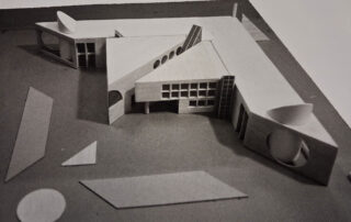 Scuola elementare, Montale Rangone (Modena). Modello di studio.