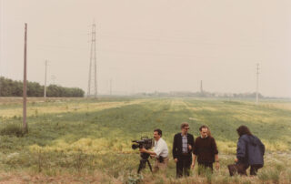 Luigi Ghirri, dalla serie Blu infinito, 1991. Stampa coeva Arrigo Ghi. Collezioni private in deposito presso MARV | Museo d’Arte Rubini Vesin, Gradara / Rete Museale Marche Nord.