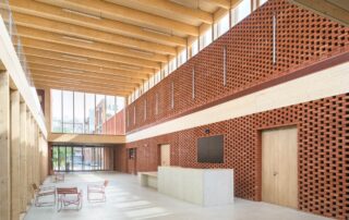 HEMAA architects, J. Prévert Public Services Center, Évry-Courcouronnes, France. Photo: Sergio Grazia.