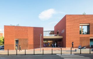 HEMAA architects, J. Prévert Public Services Center, Évry-Courcouronnes, France. Photo: Sergio Grazia.