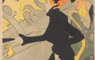 Henri de Toulouse-Lautrec, Divan Japonais, 1892–1893. Litografia su carta da manifesto, 80,8 × 60,8 cm. The Scharf Collection. Foto: Peter Tijhuis.