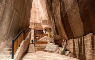 Xu Tiantian – DnA Design and Architecture, Riuso delle cave di Jinyun, 2021-22. Foto Wang Ziling.