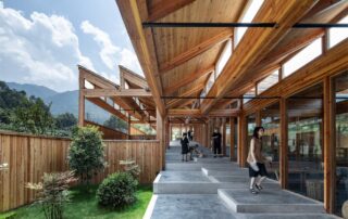 Xu Tiantian – DnA Design and Architecture, Fabbrica di tofu nel villaggio di Caizhai, 2017-18. Foto Wang Ziling.